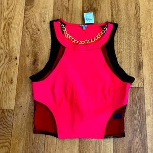 Dressy crop top (Brand New)
